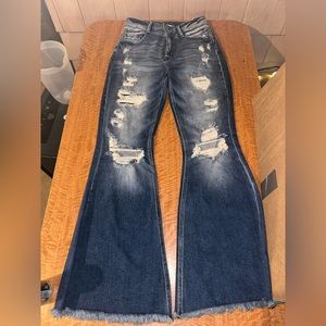 Bell bottom jeans